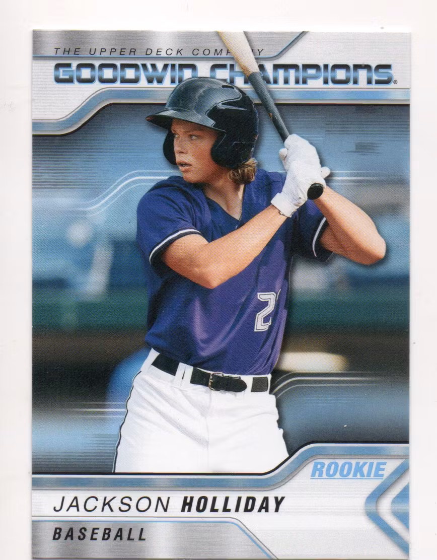 2023 Upper Deck Goodwin Champions #23 Jackson Holliday (10-T10-OTHER)