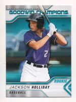 2023 Upper Deck Goodwin Champions Turquoise #23 Jackson Holliday (25-S14-MLBORIOLES)