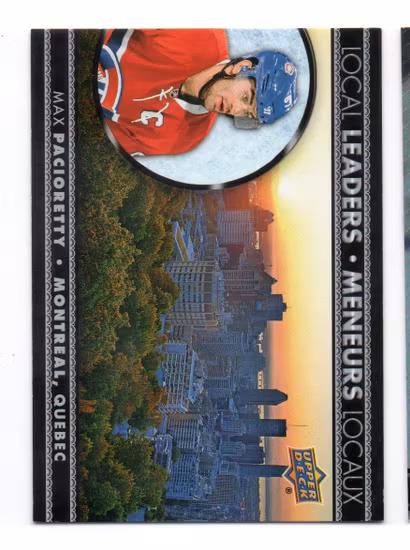 2016-17 Upper Deck Tim Hortons Local Leaders #LL3 Max Pacioretty (10-T12-CANADIENS)