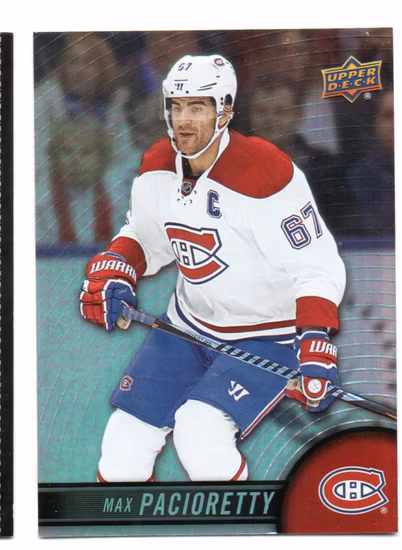 2017-18 Upper Deck Tim Hortons #67 Max Pacioretty (5-T12-CANADIENS)
