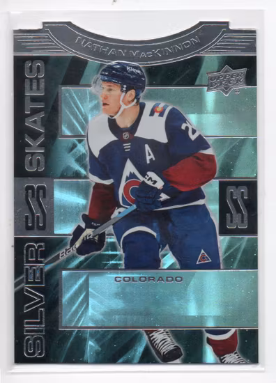 2023-24 Upper Deck Silver Skates #SS36 Nathan MacKinnon (30-T12-AVALANCHE)