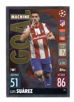 2021-22 Topps Match Attax UEFA Champions League #206 Luis Suarez (10-T11-ATLETICOMADRID)