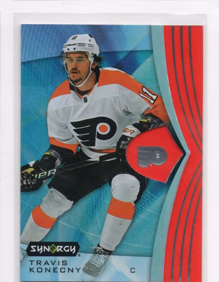 2023-24 Synergy Red Codes #49 Travis Konecny (15-T12-FLYERS)