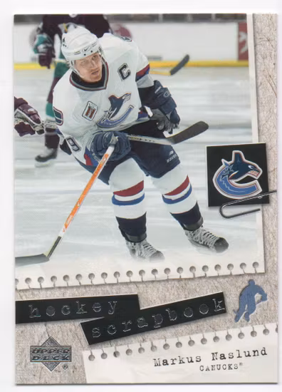2005-06 Upper Deck Scrapbooks #HS22 Markus Naslund (10-U1-CANUCKS)