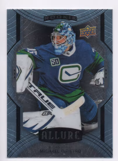 2020-21 Upper Deck Allure #117 Michael DiPietro SP (15-U1-CANUCKS)