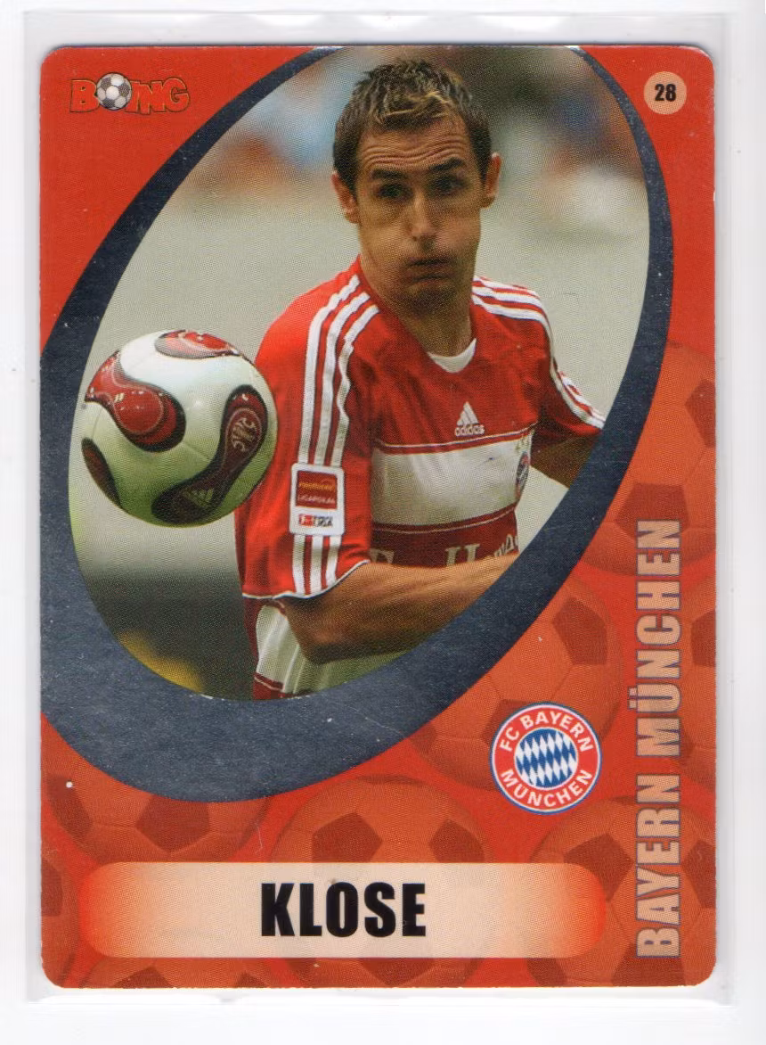2008 Swedish Boing Magazine #28 Miroslav Klose (10-U1-BAYERNMUNCHEN)