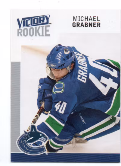 2009-10 Upper Deck Victory #339 Michael Grabner RC (10-U5-CANUCKS)