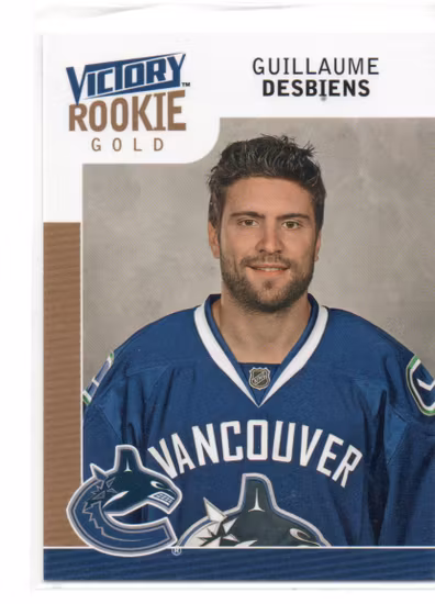 2009-10 Upper Deck Victory Gold #338 Guillaume Desbiens (20-U4-CANUCKS)