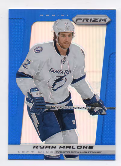 2013-14 Panini Prizm Prizms Blue #94 Ryan Malone (15-U10-LIGHTNING)
