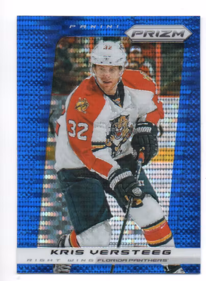 2013-14 Panini Prizm Prizms Blue Pulsar #38 Kris Versteeg (12-U9-NHLPANTHERS)
