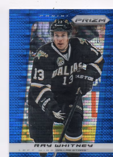 2013-14 Panini Prizm Prizms Blue Pulsar #139 Ray Whitney (15-U7-NHLSTARS)