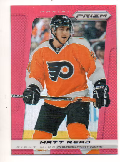 2013-14 Panini Prizm Prizms Red #82 Matt Read (15-U9-FLYERS)