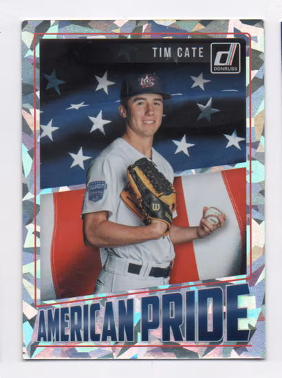 2018 Donruss American Pride Crystals #AP20 Tim Cate (15-U4-USA)