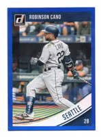 2018 Donruss Holo Blue #171 Robinson Cano (15-U5-MLBMARINERS)