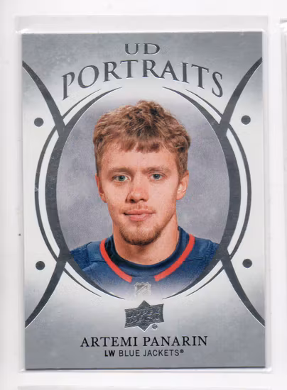 2018-19 Upper Deck UD Portraits #P21 Artemi Panarin (12-U2-BLUEJACKETS)