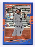 2020 Donruss Holo Blue #189 Brandon Crawford (15-U3-MLBGIANTS)