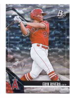 2021 Bowman Platinum Top Prospects Ice Foil #TOP39 Erik Rivera (15-U4-MLBANGELS)