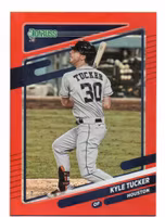 2021 Donruss Holo Red #123 Kyle Tucker (12-U4-MLBASTROS)