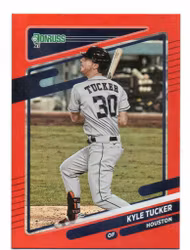 2021 Donruss Holo Red #123 Kyle Tucker (12-U4-MLBASTROS)