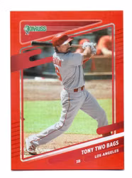 2021 Donruss Variations Holo Red #107 Anthony Rendon (40-U4-MLBANGELS)