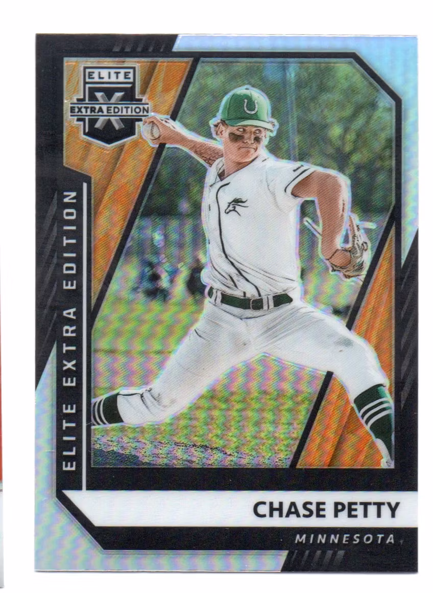 2021 Elite Extra Edition Optic Holo #26 Chase Petty (10-U4-MLBTWINS)