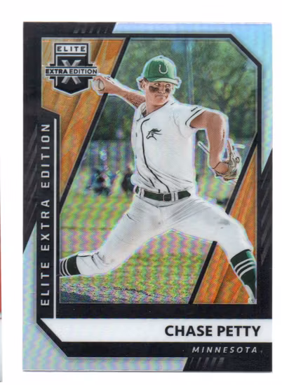 2021 Elite Extra Edition Optic Holo #26 Chase Petty (10-U4-MLBTWINS)