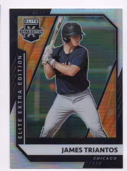 2021 Elite Extra Edition Optic Holo #56 James Triantos (10-U4-MLBCUBS)