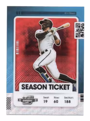2021 Panini Contenders Optic Red Wave #64 Miguel Rojas (20-U5-MLBMARLINS)