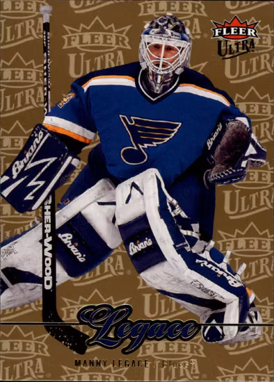 2007-08 Ultra Gold Medallion #27 Manny Legace (10-U10-BLUES)