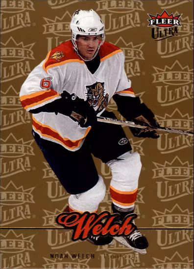 2007-08 Ultra Gold Medallion #116 Noah Welch (10-U10-NHLPANTHERS)
