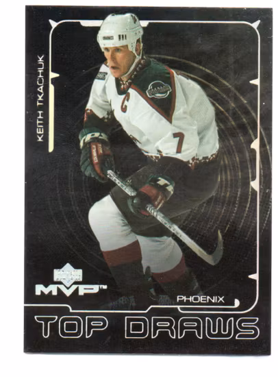2000-01 Upper Deck MVP Top Draws #TD9 Keith Tkachuk (12-V5-COYOTES)