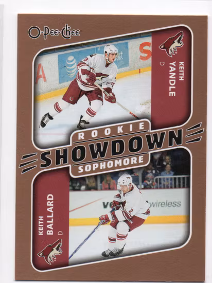 2006-07 O-Pee-Chee #617 Keith Ballard Keith Yandle (10-V4-COYOTES)