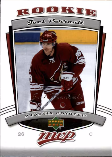 2006-07 Upper Deck MVP #340 Joel Perrault RC (12-V4-COYOTES)
