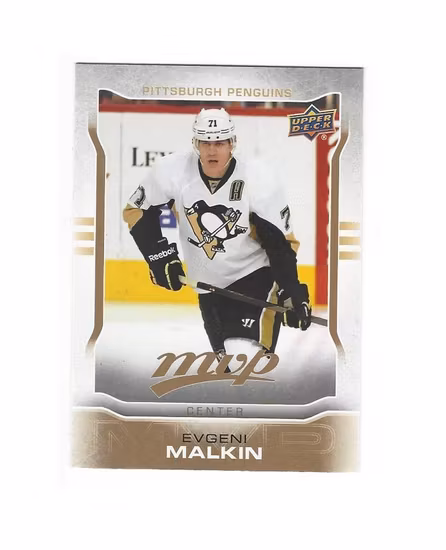 2014-15 Upper Deck MVP #207 Evgeni Malkin SP (30-X116-PENGUINS)