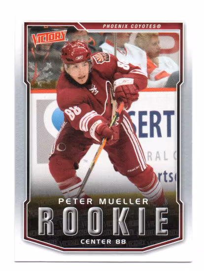 2007-08 Upper Deck Victory #336 Peter Mueller RC (10-V4-COYOTES)