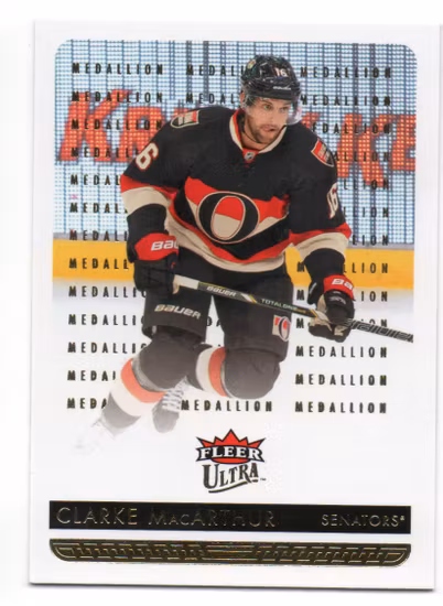 2014-15 Ultra Gold Medallion #125 Clarke MacArthur (10-V2-SENATORS)