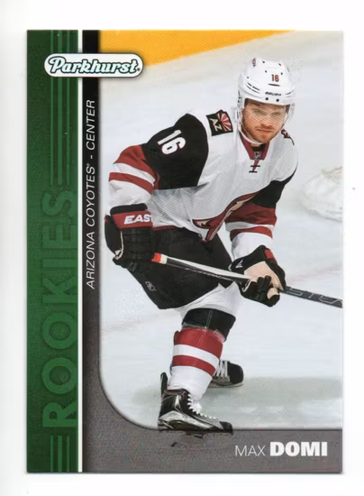 2015-16 Upper Deck Parkhurst Rookies #PR6 Max Domi (25-V4-COYOTES)