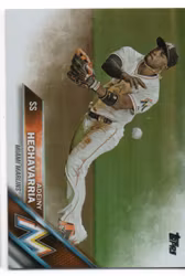 2016 Topps Rainbow Foil #489 Adeiny Hechavarria (10-U15-MLBMARLINS)