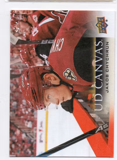 2018-19 Upper Deck Canvas #C5 Jakob Chychrun (10-V5-COYOTES)