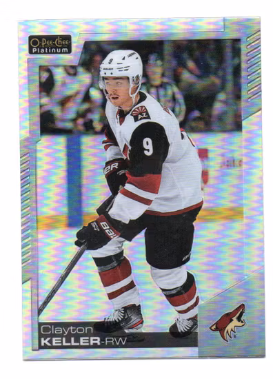 2020-21 O-Pee-Chee Platinum Rainbow #30 Clayton Keller (10-V4-COYOTES)