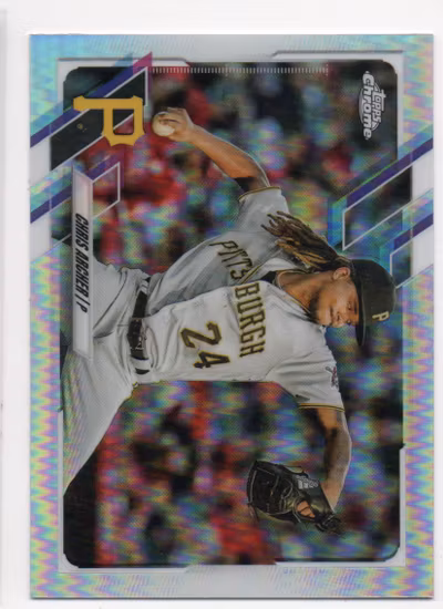 2021 Topps Chrome Refractors #188 Chris Archer (10-U4-MLBPIRATES)