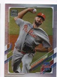 2021 Topps Rainbow Foil #160 Brandon Workman (12-U4-MLBPHILLIES)