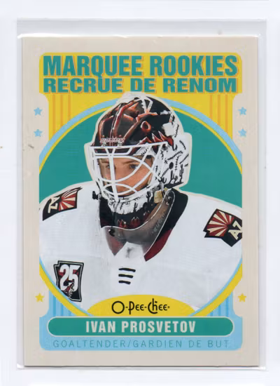 2021-22 O-Pee-Chee Retro #631 Ivan Prosvetov (25-V5-COYOTES)
