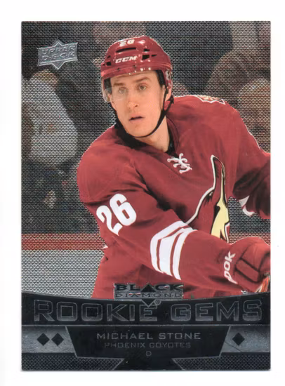 2012-13 Black Diamond #198 Michael Stone RC (15-V7-COYOTES)