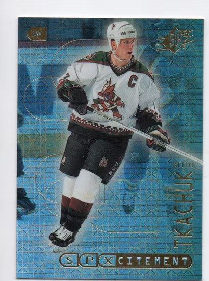 1999-00 SPx SPXcitement #X12 Keith Tkachuk (20-V7-COYOTES)