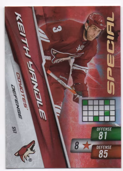 2010-11 Adrenalyn XL Special #S57 Keith Yandle (15-V7-COYOTES)