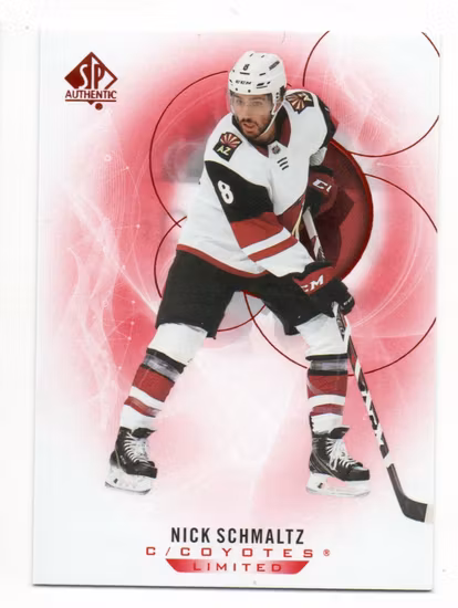 2020-21 SP Authentic Limited Red #62 Nick Schmaltz (12-V6-COYOTES)