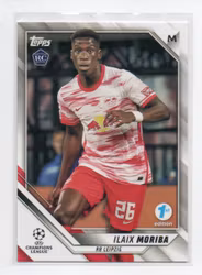 2021-22 Topps UEFA Champions League 1st Edition #123 Ilaix Moriba (15-V4-LEIPZIG)