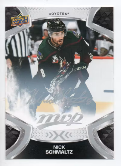 2021-22 Upper Deck MVP Silver Script #147 Nick Schmaltz (10-V5-COYOTES)