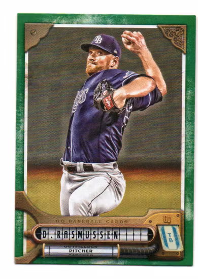 2022 Topps Gypsy Queen Green #24 Drew Rasmussen (12-U4-MLBRAYS)